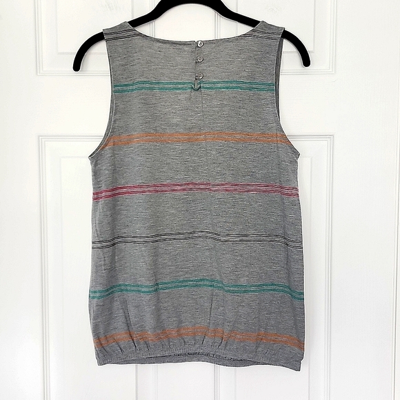 GAP striped banded waist top - Picture 3 of 7